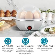 Blaze™Electric Egg Cooker 7 Eggs Steamer