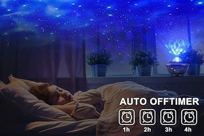 Blaze™ Galaxy Ocean Light Projector – بروجكتر ضوء المجرة والمحيط