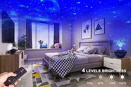 Blaze™ Galaxy Ocean Light Projector – بروجكتر ضوء المجرة والمحيط