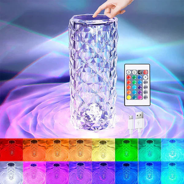 Blaze™LED Crystal Table Lamp