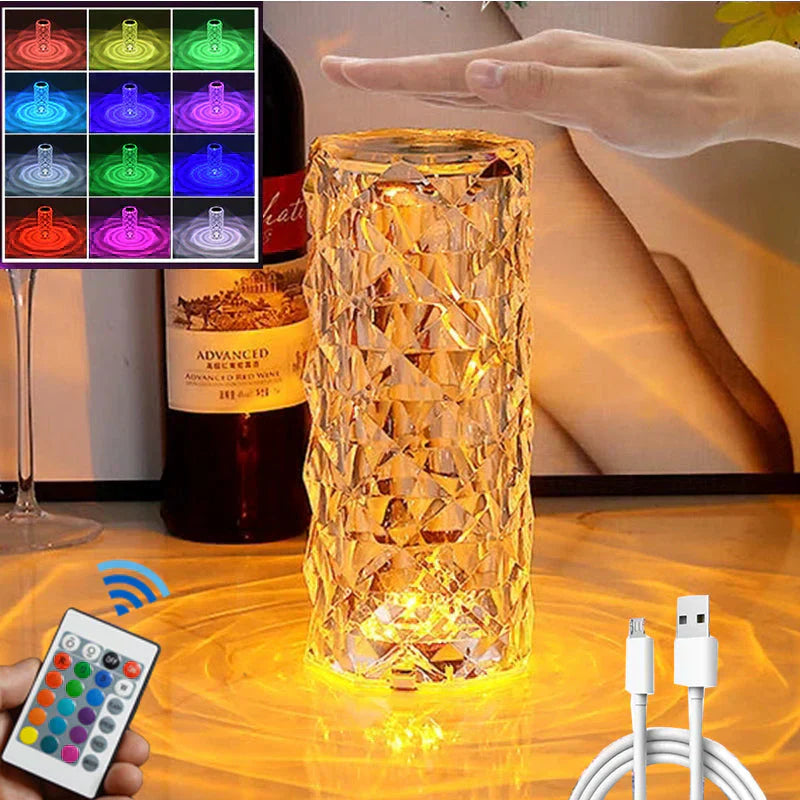Blaze™LED Crystal Table Lamp